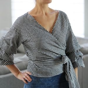Gingham top